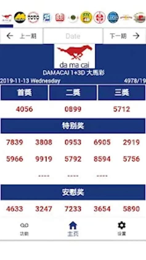 Latest 4D Da Ma Cai Results (LIVE) .